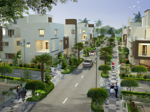 40 feet road with jogging track